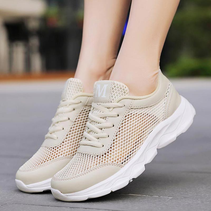 Luxury Lifestyle Online - Summer Breathable Sneakers Women Mesh Women's