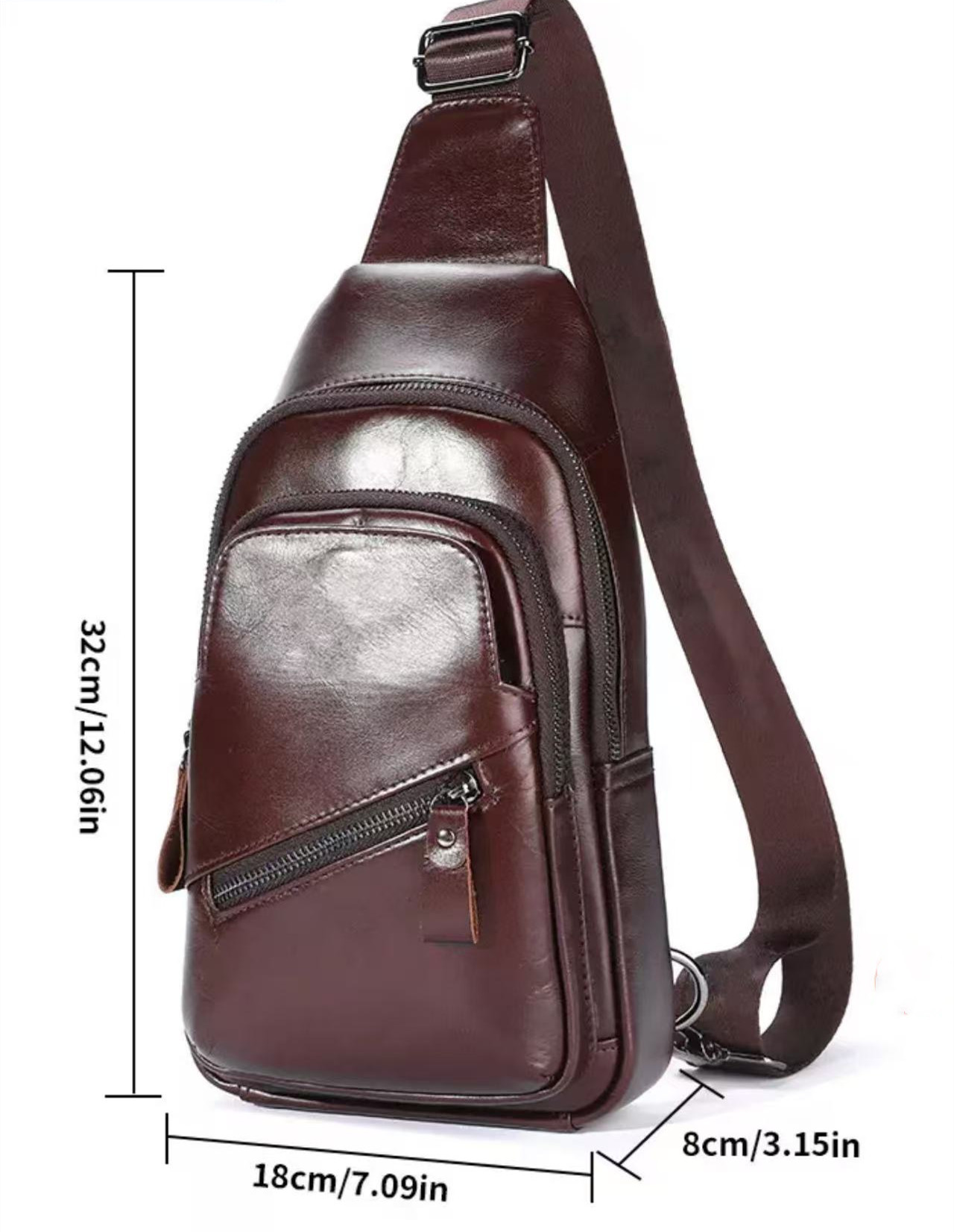 Men's Top-Grain Cowhide Chest  – Luxury Lifestyle Pack recenzja i cena